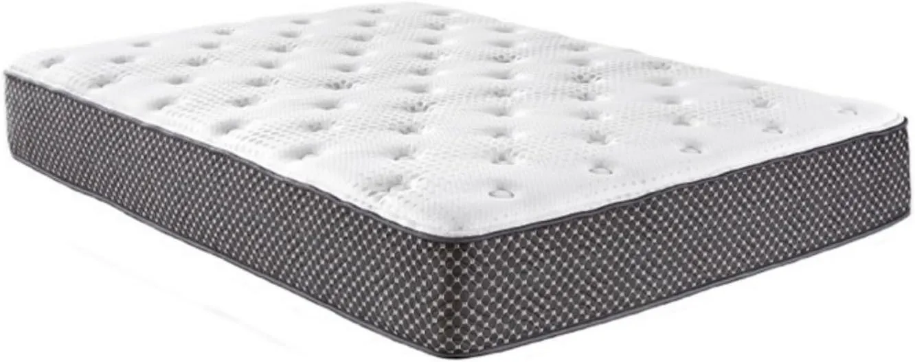 12-inch Plush (Soft) Hybrid King Mattress Made in The USA | 360 Stretch Wicking Fabric Cover | Adjustable Base Compatible