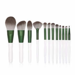 12 Brushes Set Full Set Loose Powder Brushes Beauty Tools Eye Shadow Brushes Lip Brushes