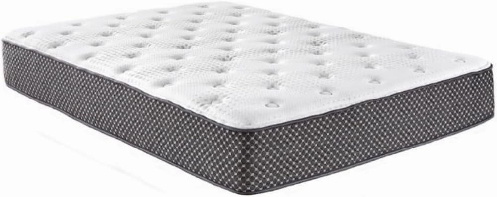12-inch Plush (Soft) Hybrid Twin-XL Mattress Made in The USA | 360 Stretch Wicking Fabric Cover | Adjustable Base Compatible