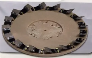19” Concrete Tool 25 Grit  CCW