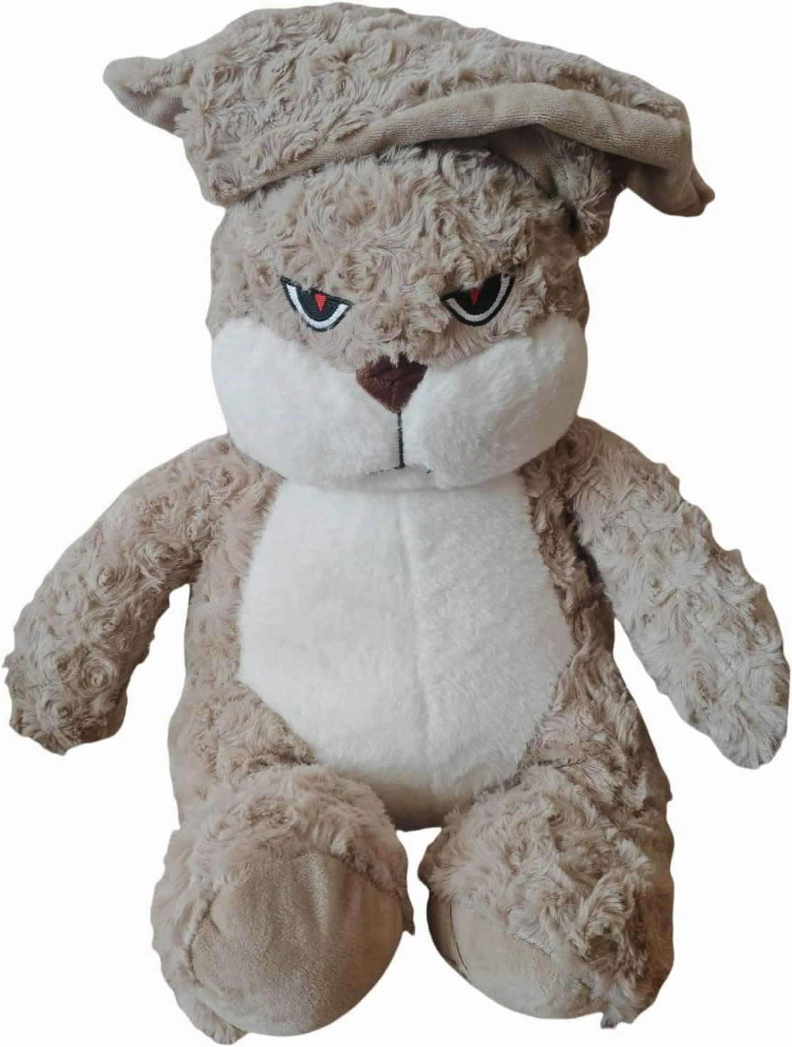19.6-inch Brown Bunny Plush Toy, Super Soft Rabbit Stuffed Animal with Floppy Ears – Cuddly Gift for Kids and Adults