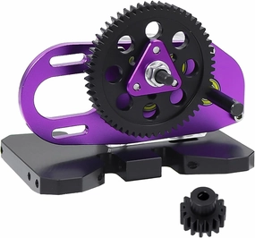 1/10 RC Car Racing 2 Low Transmission Gearbox Set RC Car Upgrade Parts for SCX10 I II III 90046 TRX4 Capra LCG 1/10 RC Crawler