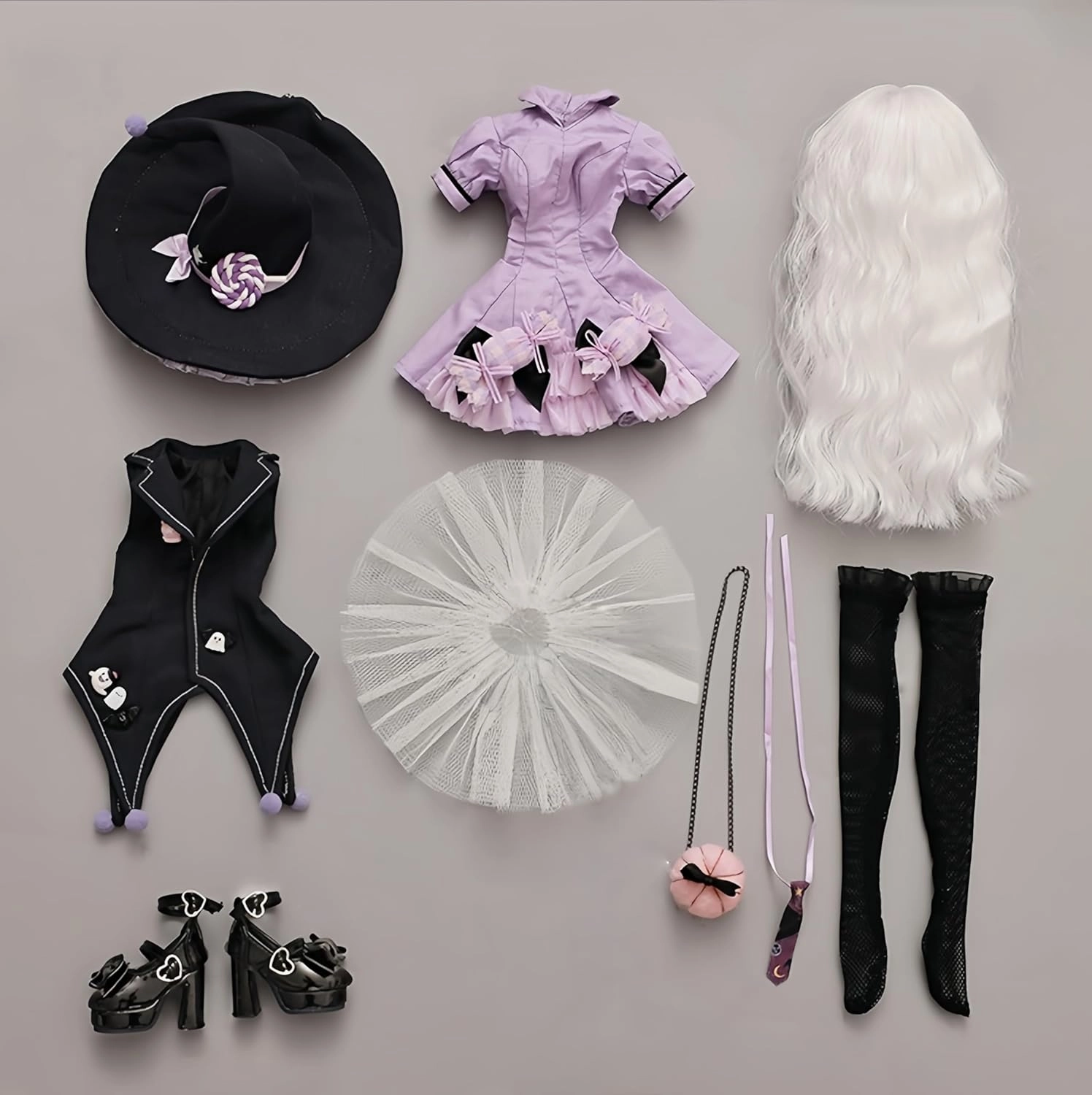 1/4 Bjd Doll Fashion Anime Ball Jointed Dolls Resin Action Figure Handmade Makeup, Gifts Fashionable Doll (J)