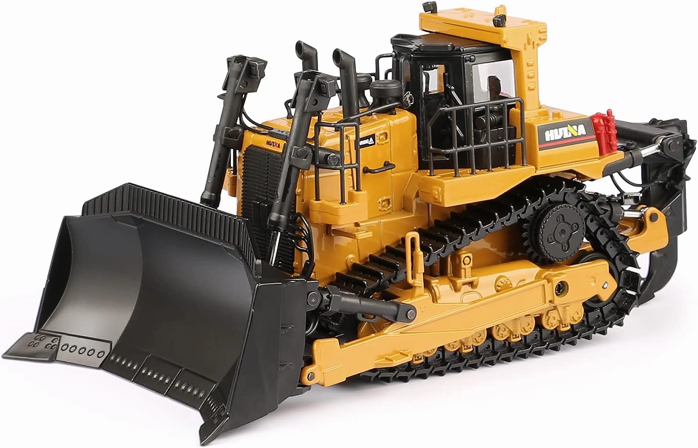 1/50 Scale Diecast Metal Dozer Toy, Metal Bulldozer Front Loader Toy Truck for Boys Kids (Dozer)