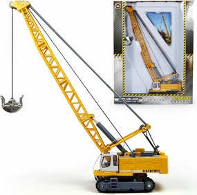 1:87 Ho Scale Tower Cable Crane All-Alloy Tower Cable Excavator Simulated Train Railway Model Scene Decoration Trains Accessories Vehicle Toy Models, Scale Tower Cable Crane