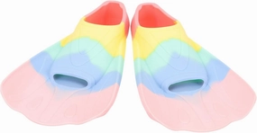 1Pair Swimming Training Fins Flexible Blades Flippers for Comfortable and Lightweight for Sea Pool Activities for Boys