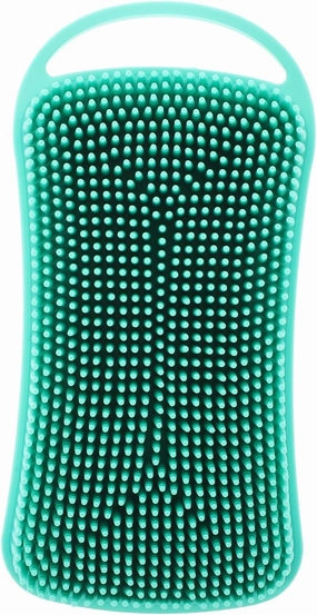 1Pc Silicone Bath Scrubber Brush Soft Massage Tool for Body and Scalp Cleaning Compact for for Home and Pool Use Promotes and Quick Drying