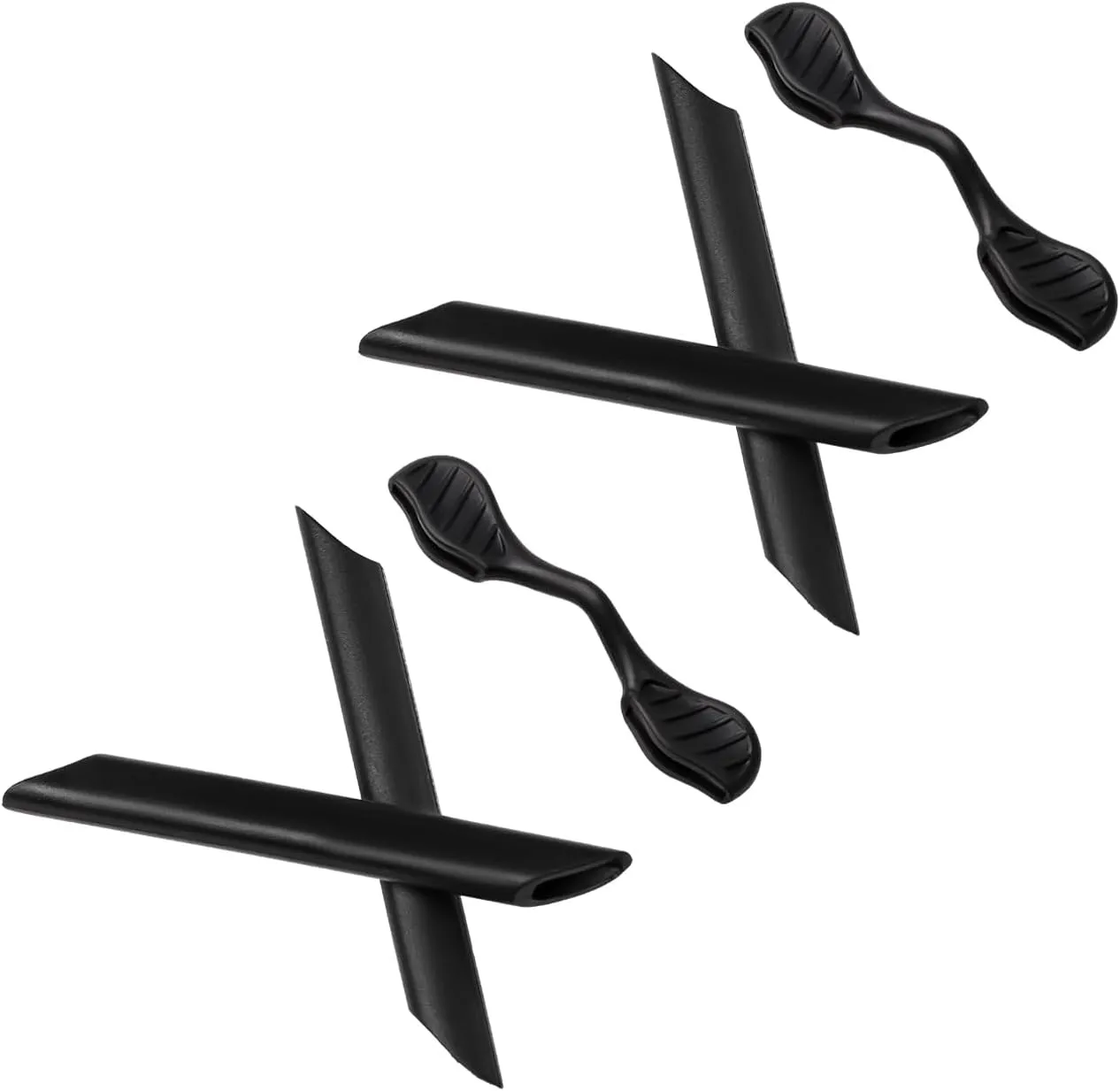 2 Set Soft Ear Socks Nose Pads Replacement Kit for Oakley RadarLock OO9181 OO9206 OO9183 OO9209 OO9196 OO9170 OO9182 OO9207 Sunglasses Frame, Silicone Sock Kit Set