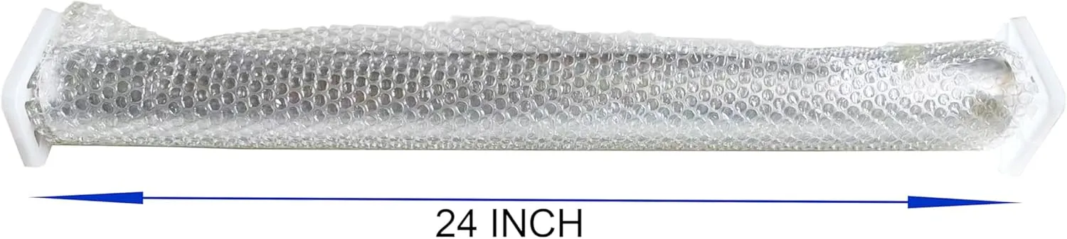24 Inch Wide Heavy Duty Aluminum Foil Roll, 300 Square Feet, 24 Inch Width x 150 Feet Length, kitchen tin foil grill foil paper for cooking, baking, wrapping, restaurant aluminum heavy duty.