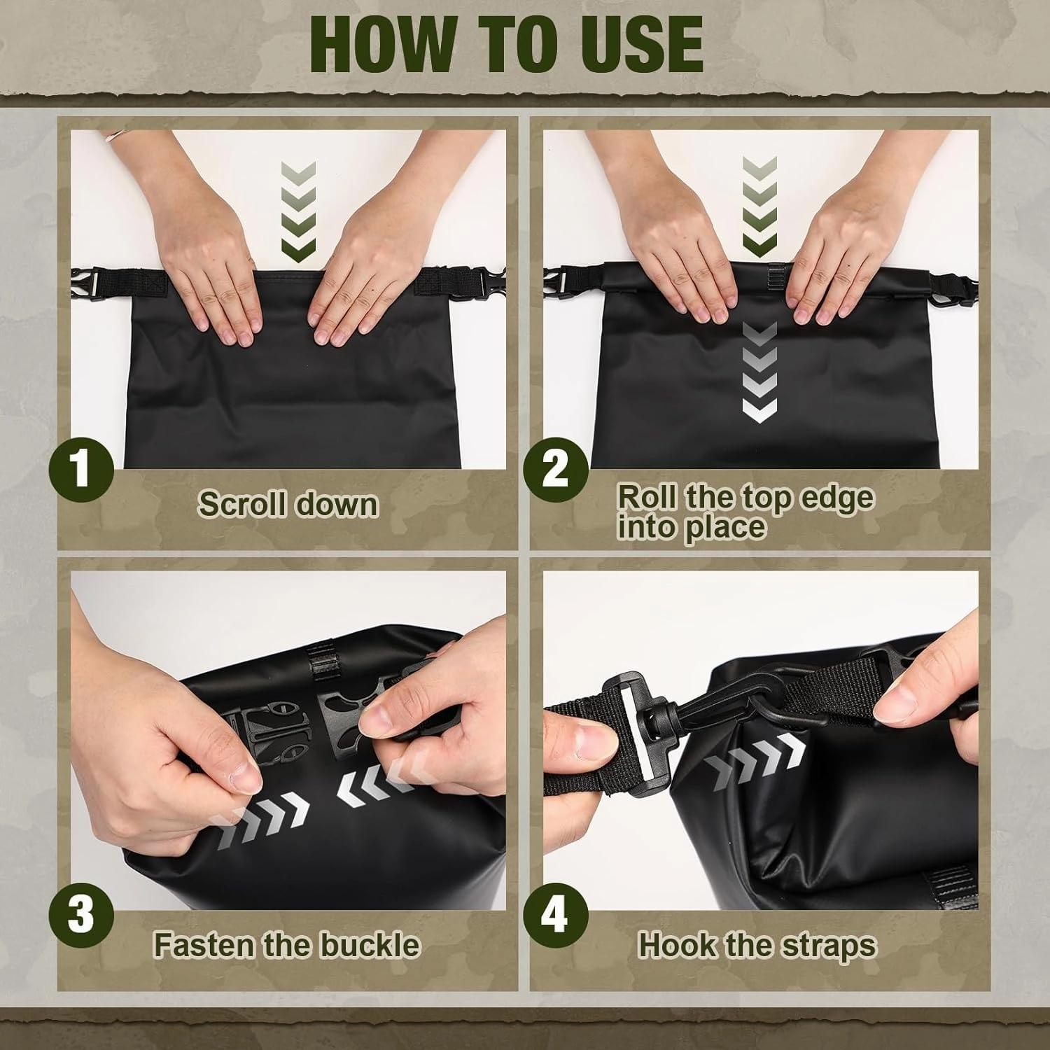 2 Sets Bear Food Bag for Camping Ultralight Food Bag Hanging System Includes 2 Pcs 10 L Waterproof Bear Bag Pulley System and 4 Pcs Nylon Ropes 4 Pcs Clips 2 Pcs Rock Pouch