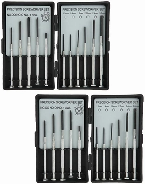 2sets Mini Watch Repair Tool Precision Screwdriver for Household Maintenance Multi-Purpose Small Screwdriver for Watches Eyeglasses Electronics and Jewelry Repair