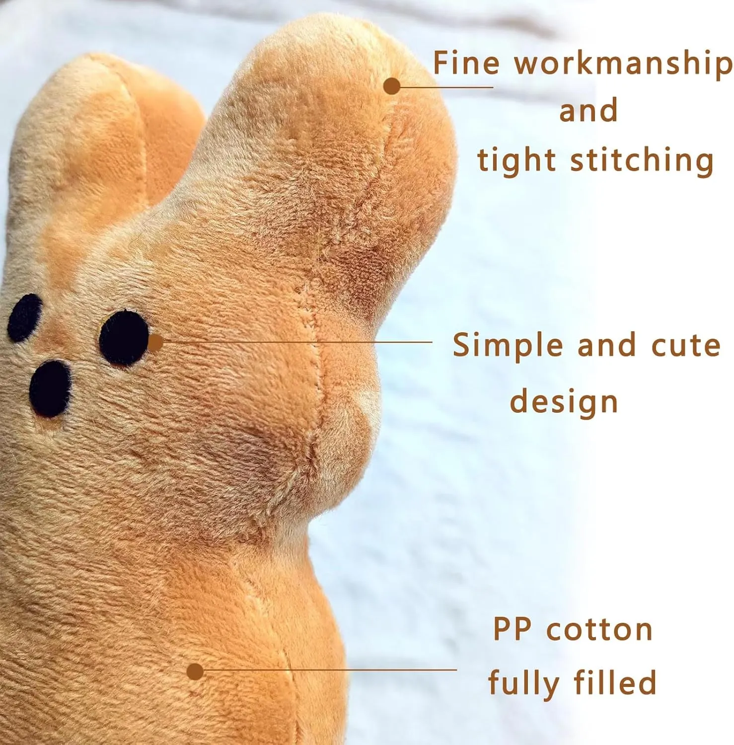 36Pcs Easter Bunny Stuffed Animal, Cute Animal Carrot Peep Bunny Doll, Easter Basket Stuffers, Rabbits Animal Easter Bunny Plush Doll Toy Desktop Sofa Decor