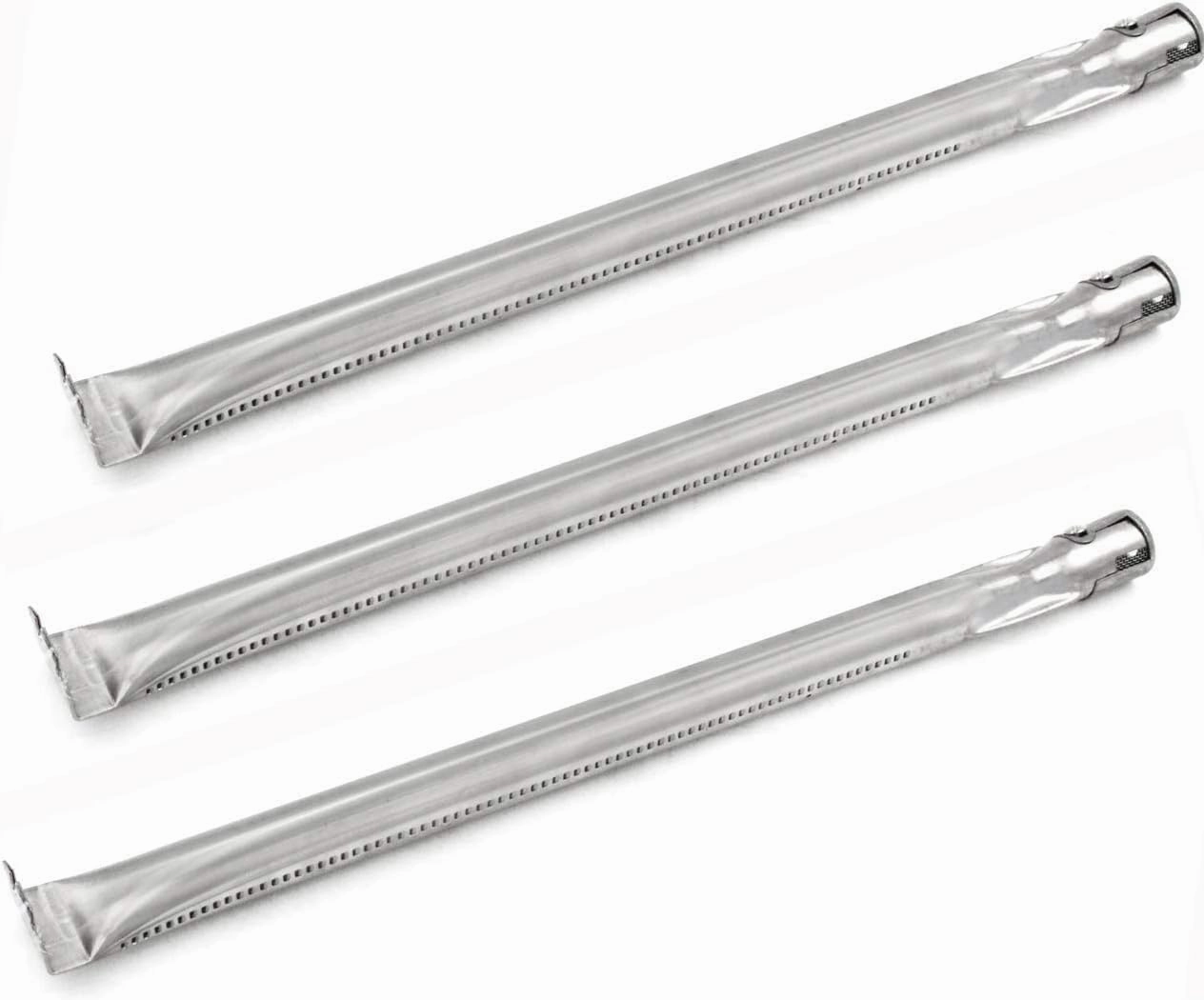 3-Pack Stainless Steel Grill Burner Replacement 16 13/16" Gas Grill Pipe Burners for Charmglow 720-0036, 720-0230, 720-0234 (3-Pack)
