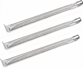 3-Pack Stainless Steel Grill Burner Replacement 16 13/16" Gas Grill Pipe Burners for Charmglow 720-0036, 720-0230, 720-0234 (3-Pack)