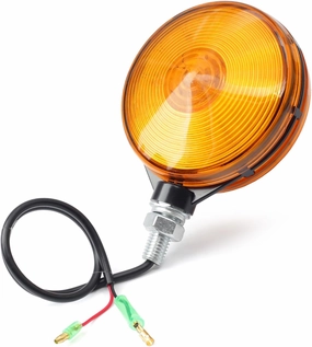 3C081-75870 Amber Hazard Lights Replacement for Kubota B L M Series Tractors B2320 B2620 B2650 B2920 L4740 L4760 L5040 L5060 M5040 M7040 M8540 Replace W9501-66001, IP69 Amber