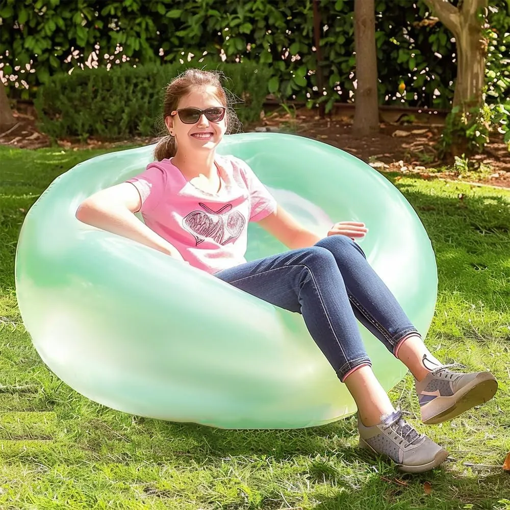3pcs Giant Bubble Ball Inflatable Jelly Balloon Ball Water Balloons Large Beach Balls Indoor Outdoor Pool Toys 36" (3pcs)