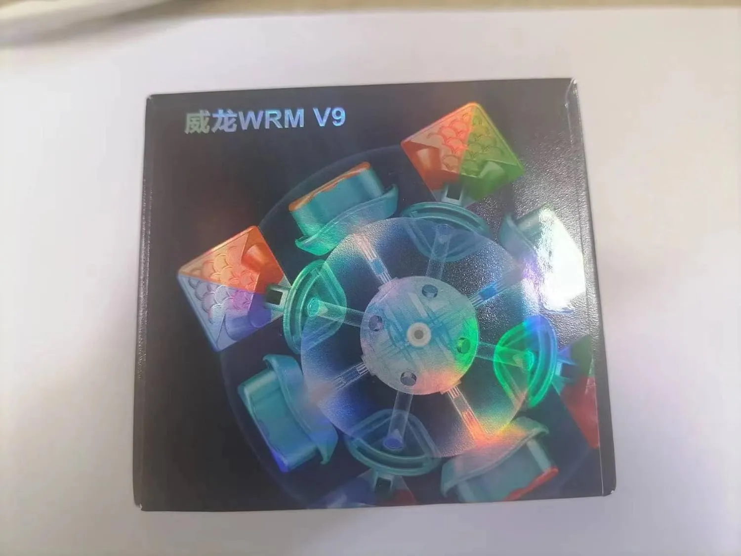 3x3 Speed Cube, MoYu WeiLong WRM V9 3x3 Magic Cube Ball Core Version Professional Flagship Stickerless Flexible Puzzle Cube for Kids Adults Boys Girls Gifts