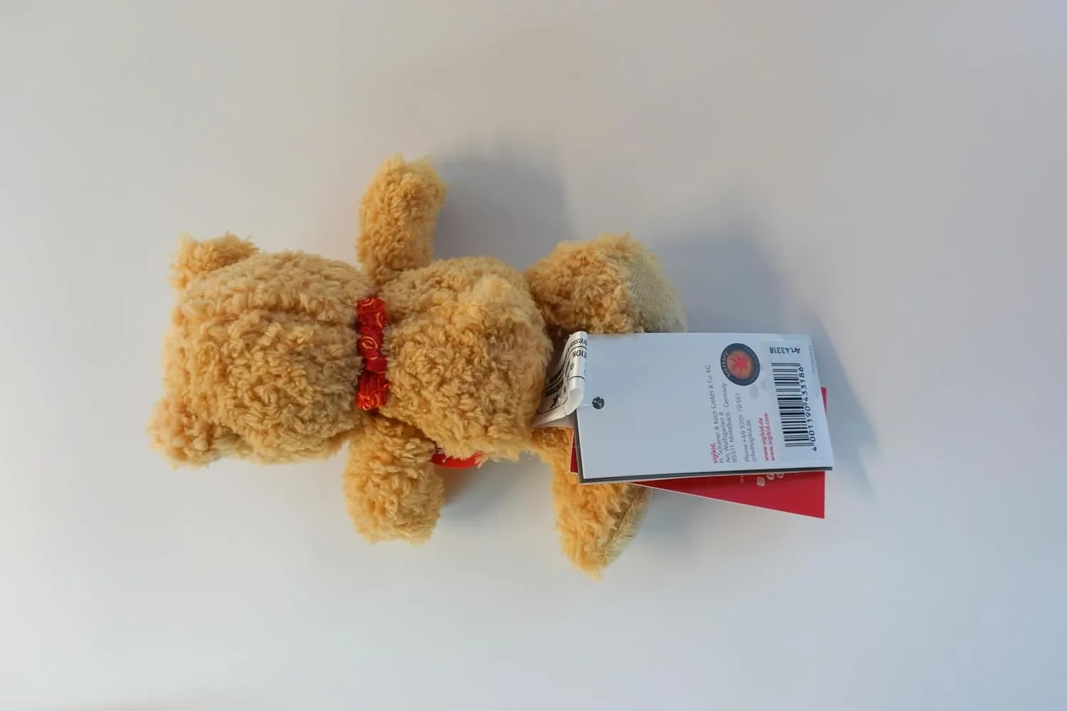 43318 Gildehard Bear Günsburg XS Soft Toy Podcast from 3 Months