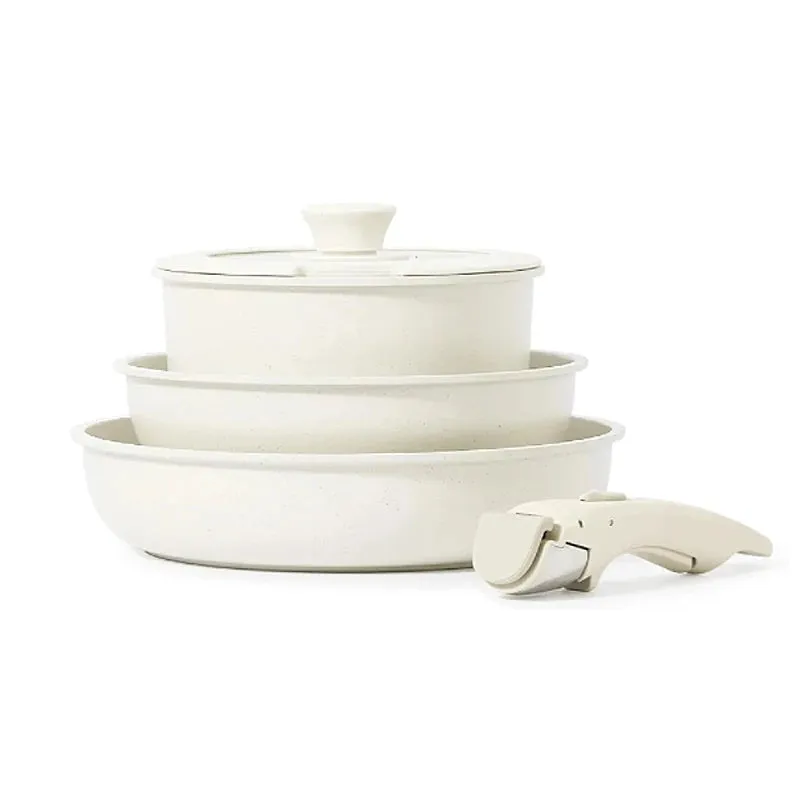 5-Piece Non-Stick Cookware Set – Home Kitchen Cooking Pot Set