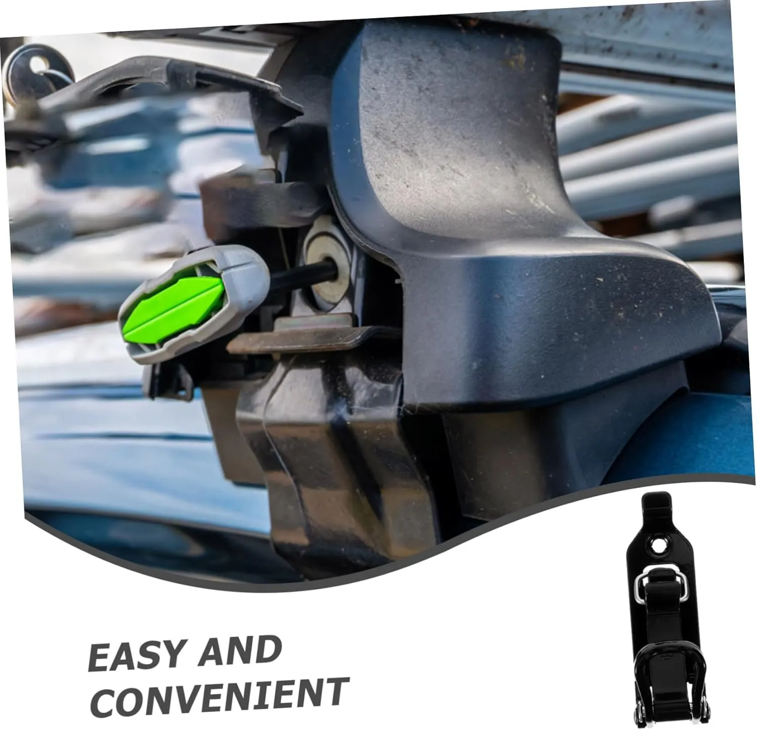5sets 2pcs Car Mounting Rack Clamp Metal Shovel Holder for Roof Rack Sturdy Tool Stability and Stylish Design and Car Accessories for Organizing Workspace 2pcs*5