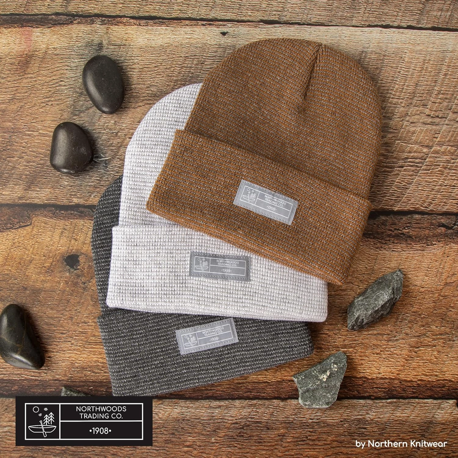 60% Merino Wool Blend Super Soft Cuffed Beanie for Men and Women, Sustainable and Lightweight Beanie Hat
