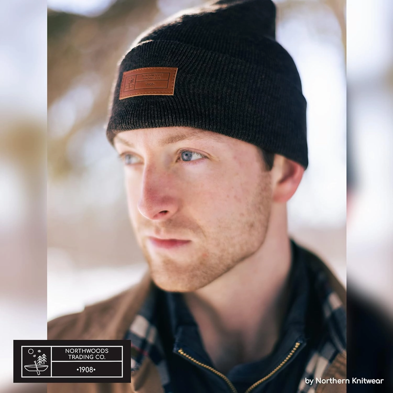 60% Merino Wool Blend Super Soft Cuffed Beanie for Men and Women, Sustainable and Lightweight Beanie Hat