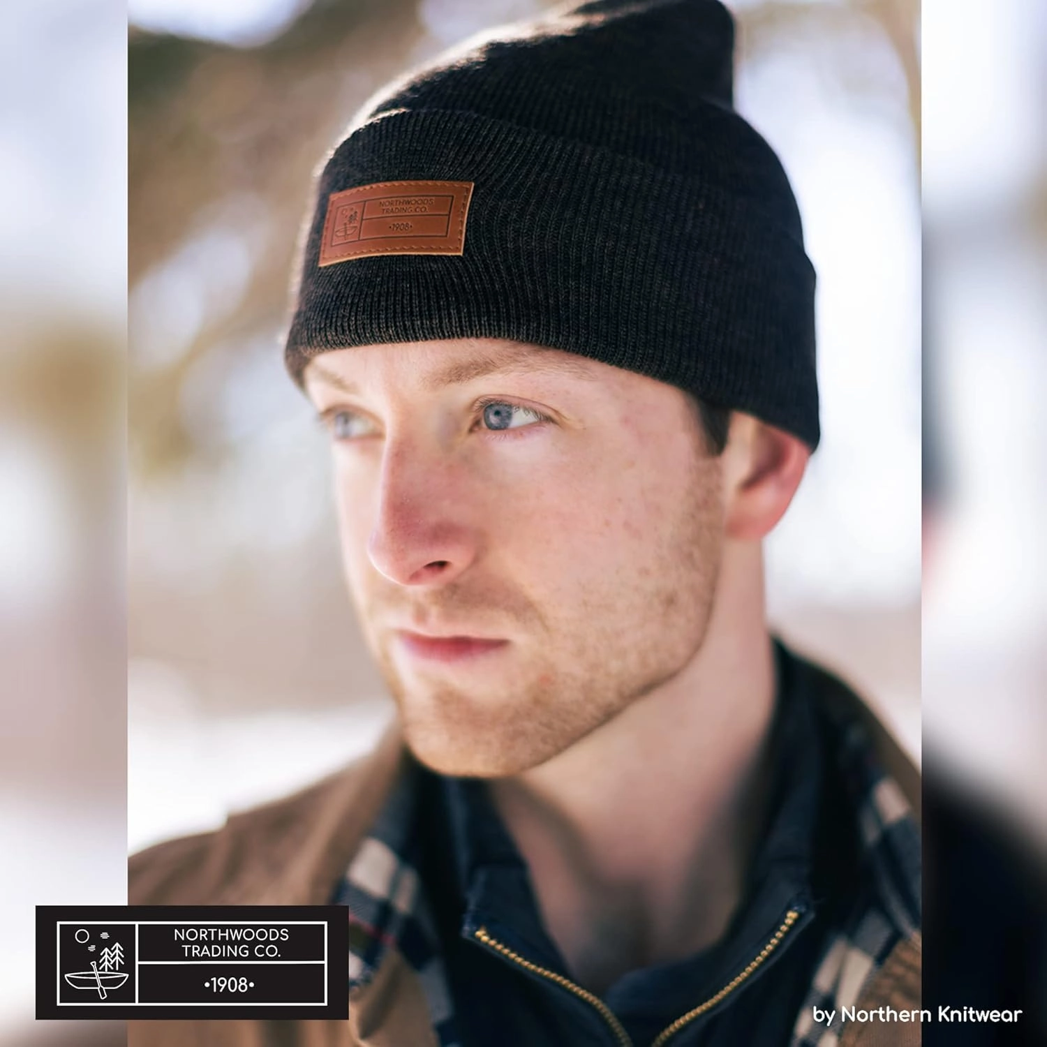 60% Merino Wool Blend Super Soft Cuffed Beanie for Men and Women, Sustainable and Lightweight Beanie Hat