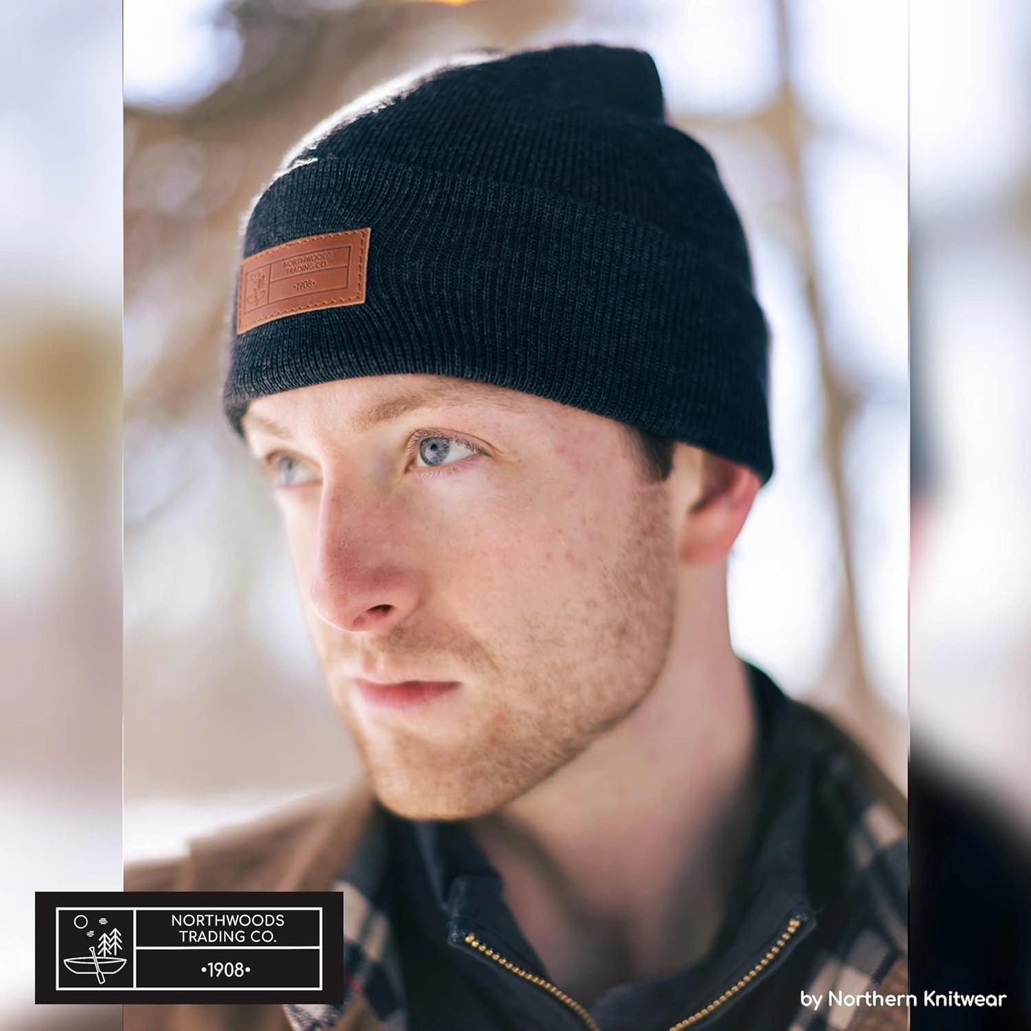 60% Merino Wool Blend Super Soft Cuffed Beanie for Men and Women, Sustainable and Lightweight Beanie Hat