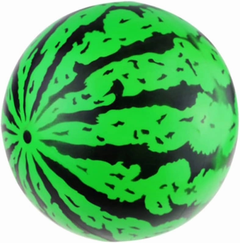 6Pcs Inflatable Watermelon Beach Balls for Beach for Summer Parties and Outdoor Fun Lightweight and Easy to Inflate