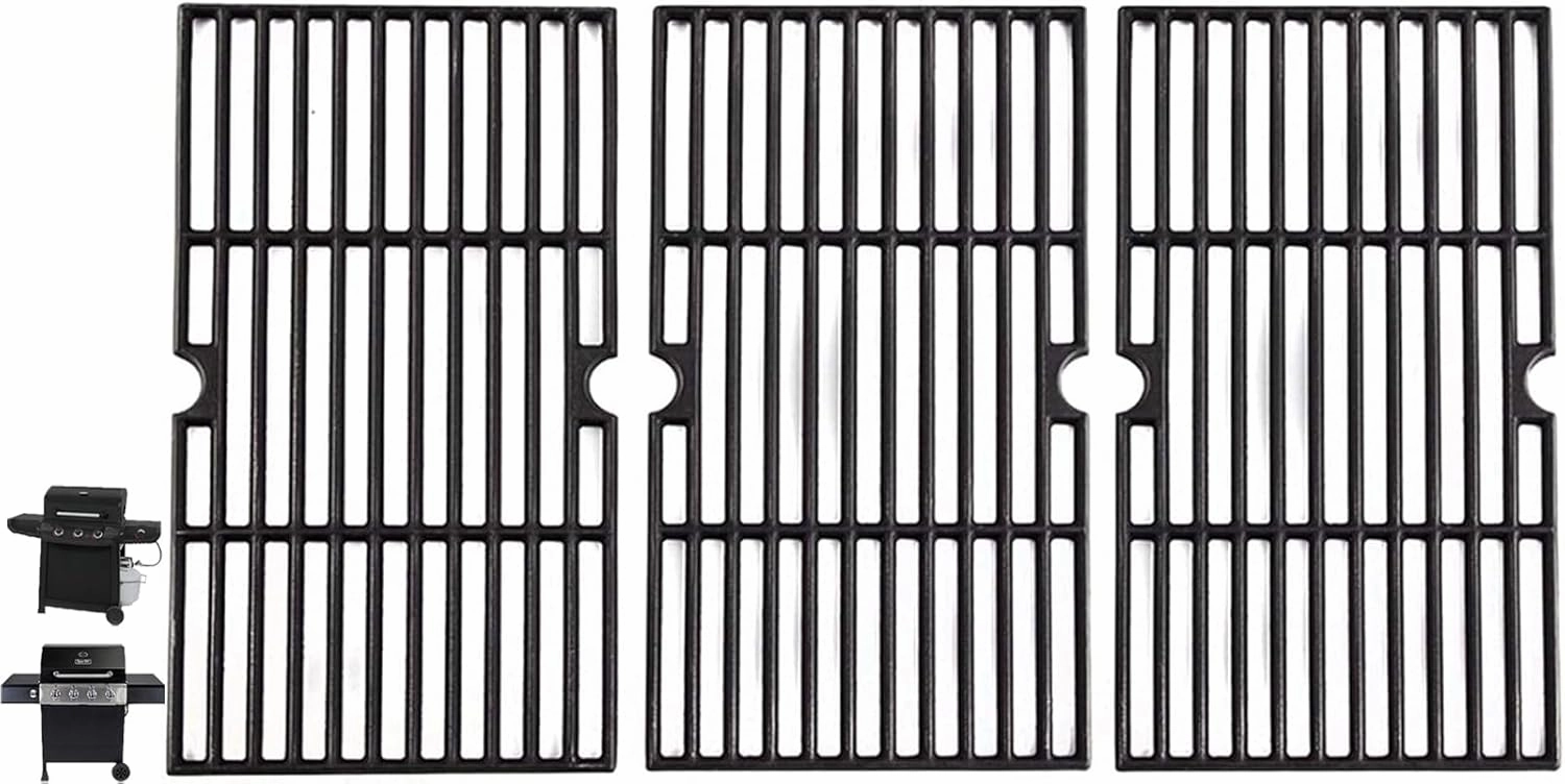 70-01-273 Grill Parts for Dyna Glo Grates DGF493BNP, DGF493PNP-D, DGB495SDP, DGB495SDP-D, DGB494SPB, Replacement for Kenmore Grill Grates 146.23678310 146.23681310,Backyard Grill Parts BY13-101-001-12