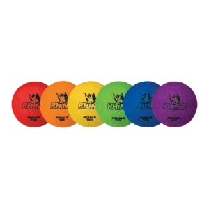 8.5 Inch Rhino Skin Pebble Tek Soccer Ball Set