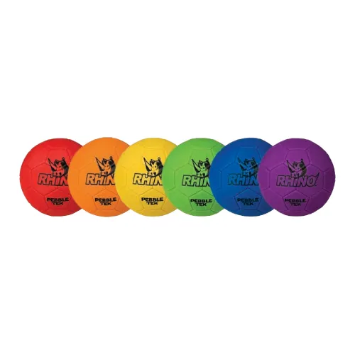 8.5 Inch Rhino Skin Pebble Tek Soccer Ball Set