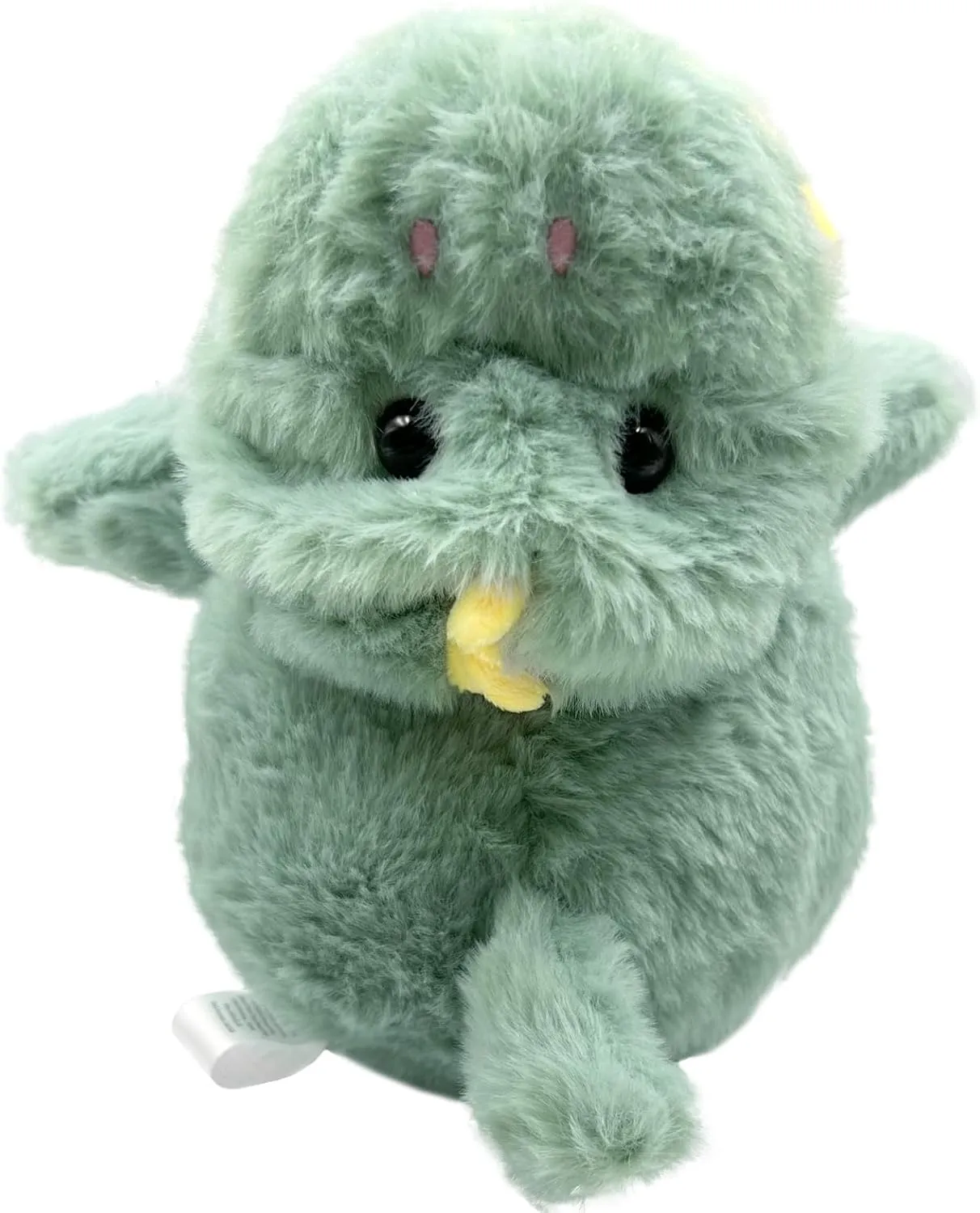 9 Inch Plush Penguin Toy with Dinosaur Hat - Soft Stuffed Animal Gift for Kids, Birthday & Christmas Cute Collectible Plush (Green Dinosaur Hat)