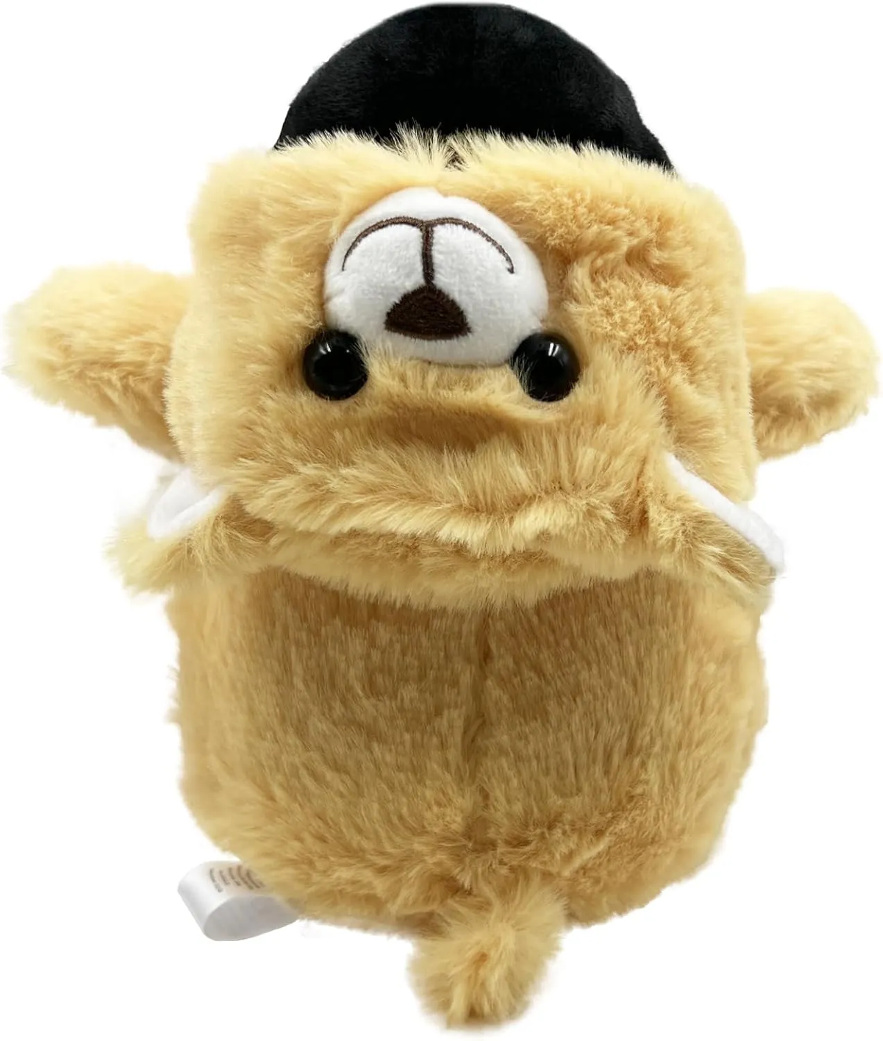 9 Inch Plush Penguin Toy with Teddy Bear Hat - Soft Stuffed Animal Gift for Kids, Birthday & Christmas Cute Collectible Plush (Bear Hat)