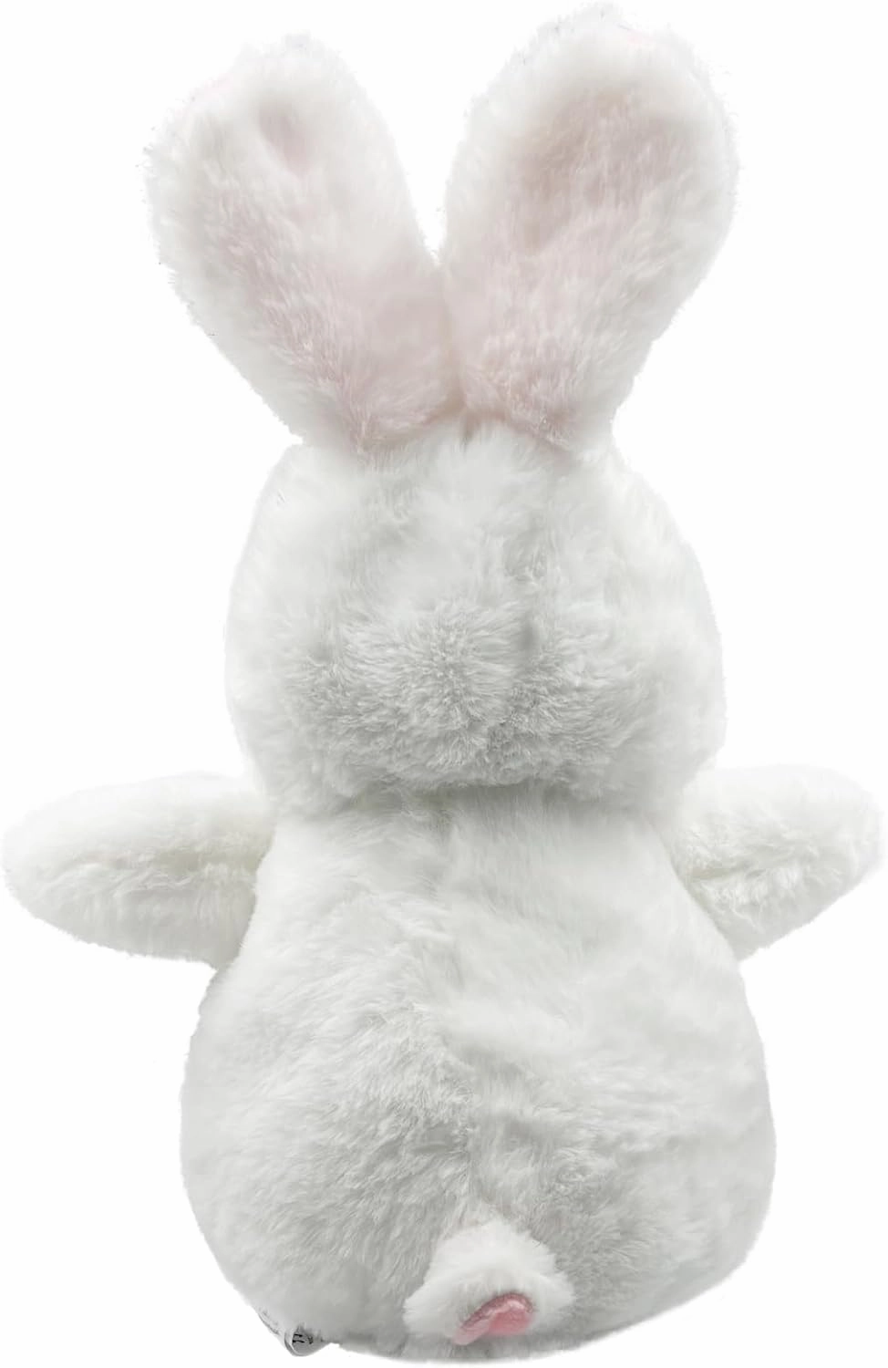 9 Inch Plush Penguin Toy with Rabbit Hat - Soft Stuffed Animal Gift for Kids, Birthday & Christmas Cute Collectible Plush (White Rabbit Hat)