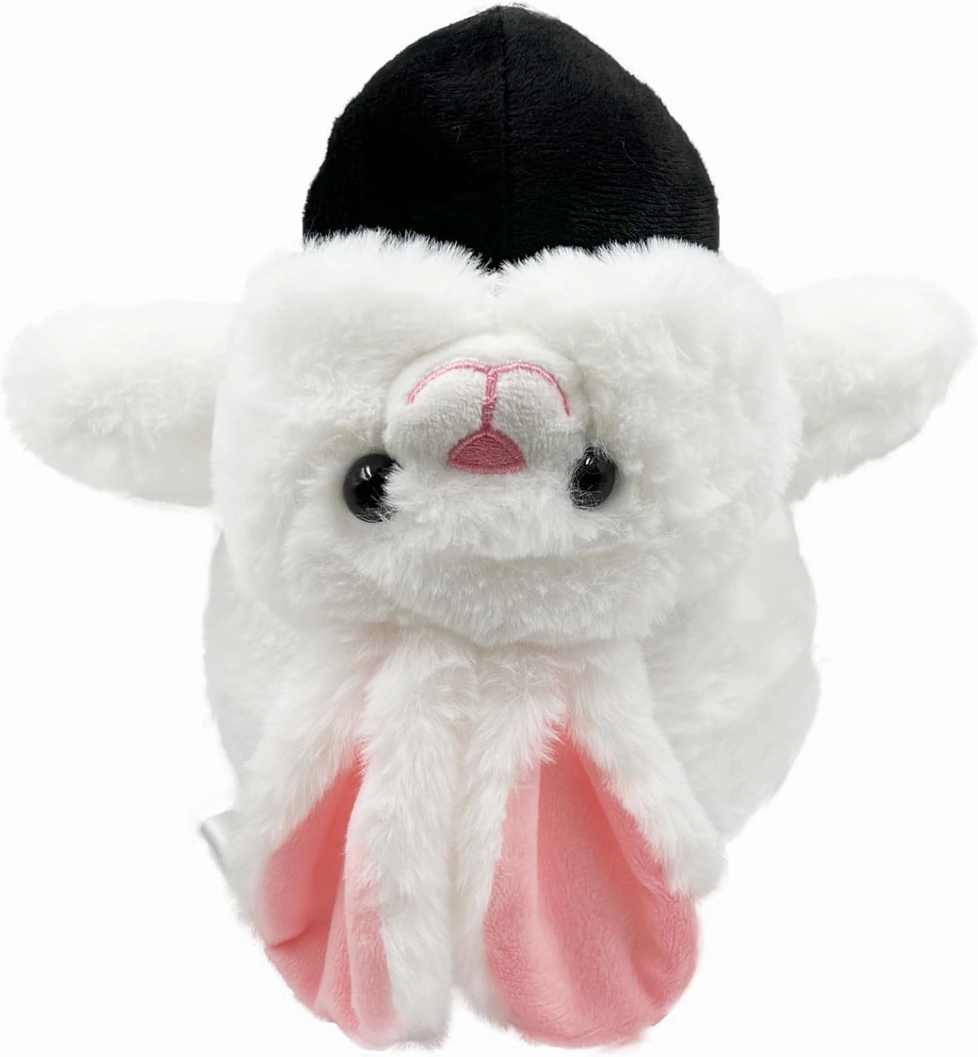 9 Inch Plush Penguin Toy with Rabbit Hat - Soft Stuffed Animal Gift for Kids, Birthday & Christmas Cute Collectible Plush (White Rabbit Hat)