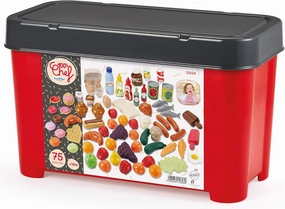 – Food Set – Imitation Game with Fruits, Vegetables, Various Foods - Kitchen Accessories for Children - from 18 Months - 12608