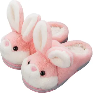 acdiac Bunny Slippers For Women, Plush Women's Rabbit Slippers Novelty Cozy Fuzzy fluffy homes Animal Slippers