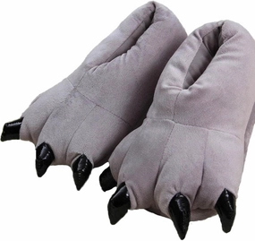 acdiac Unisex Soft Monster Claw Slippers Fun Dino Slippers Animal Paw Shoes For Men Women Boy Girl With Home Halloween Party Cosply Costume Footwear