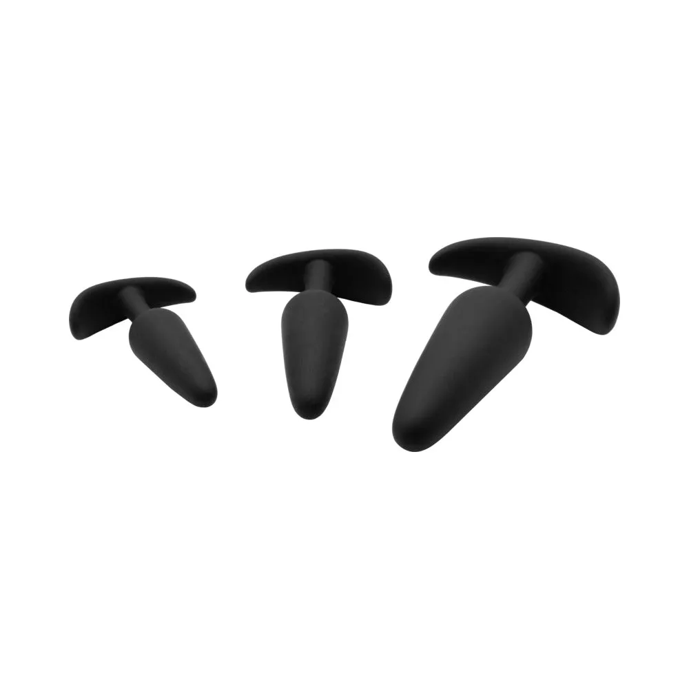Adam & Eve Naughty Silicone Trainer Kit Black