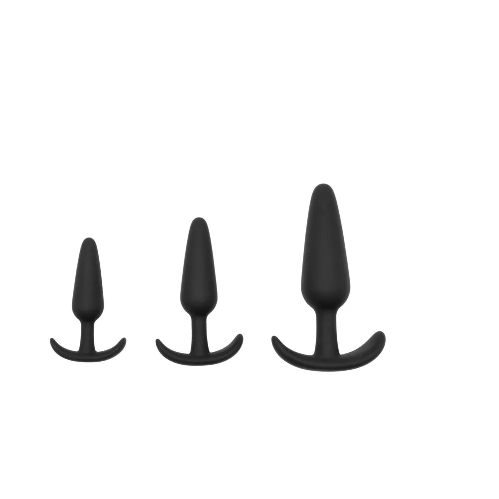 Adam & Eve Naughty Silicone Trainer Kit Black
