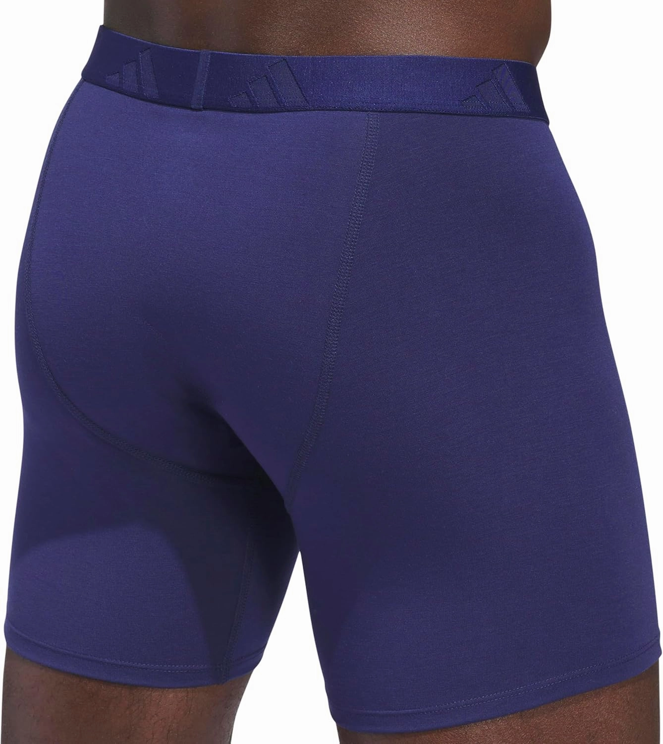 adidas Men's Luxe Comfort Fit Boxer Brief Underwear in Premium Ultra Soft Stretchy Fabric Contoured for All-Day Wear (3-Pack)