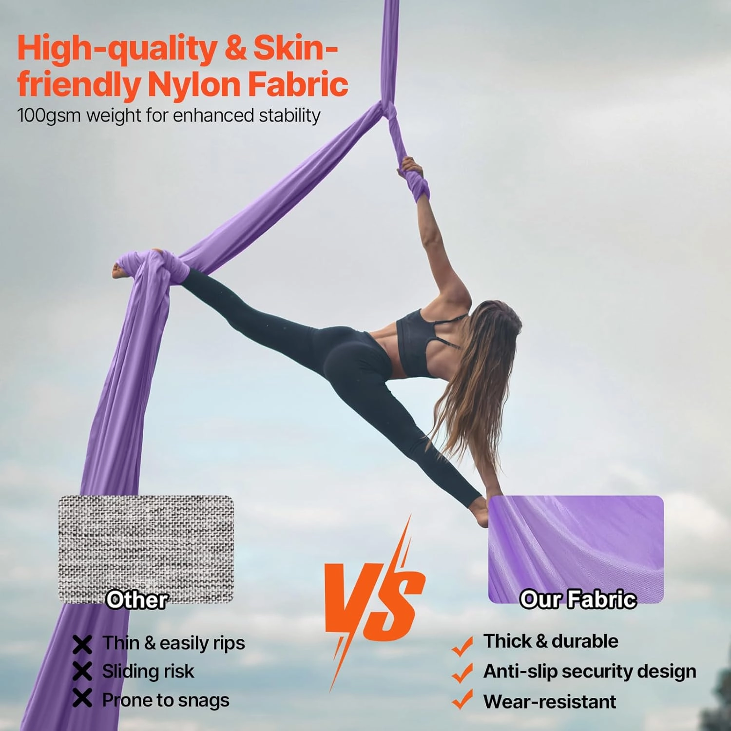 Aerial Yoga Swing & Hammock