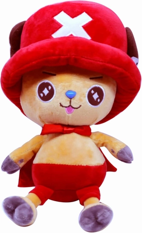 ALORVE Plush Figure Toys Plush Toy Tony Tony Chopper Anime Stuffed Plush Doll 11.7 Inches(Red)
