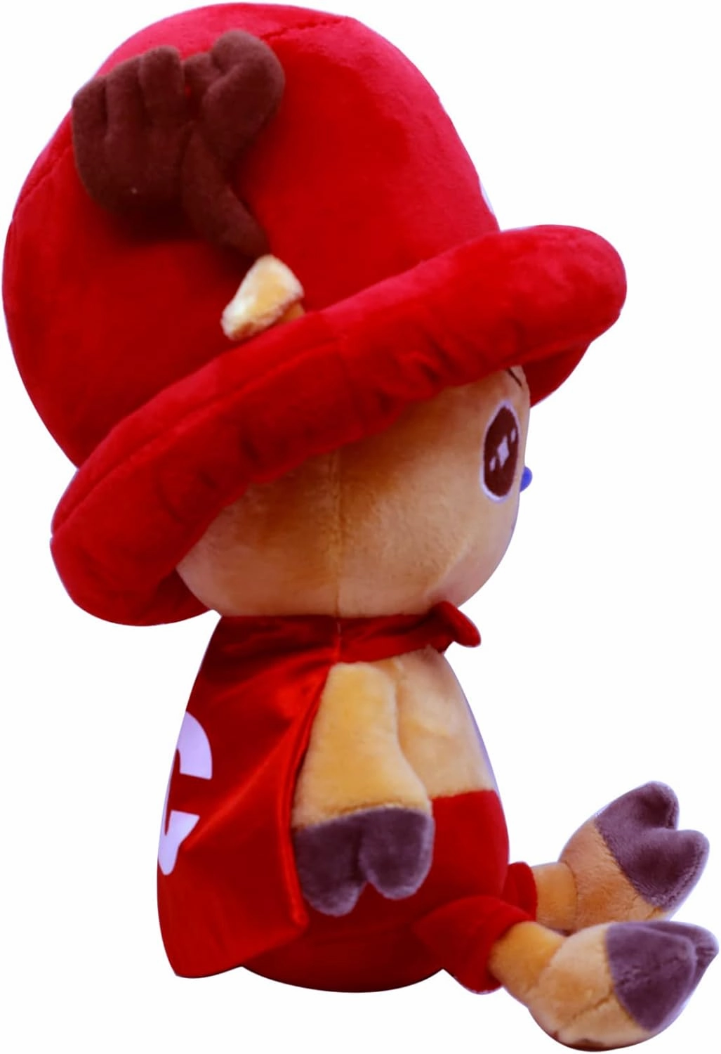 ALORVE Plush Figure Toys Plush Toy Tony Tony Chopper Anime Stuffed Plush Doll 11.7 Inches(Red)