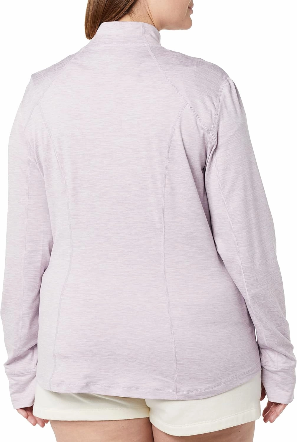 Amazon Essentials Women's Fleece Full-Zip Jacket - Brushed Tech Stretch (Available in Plus Size)