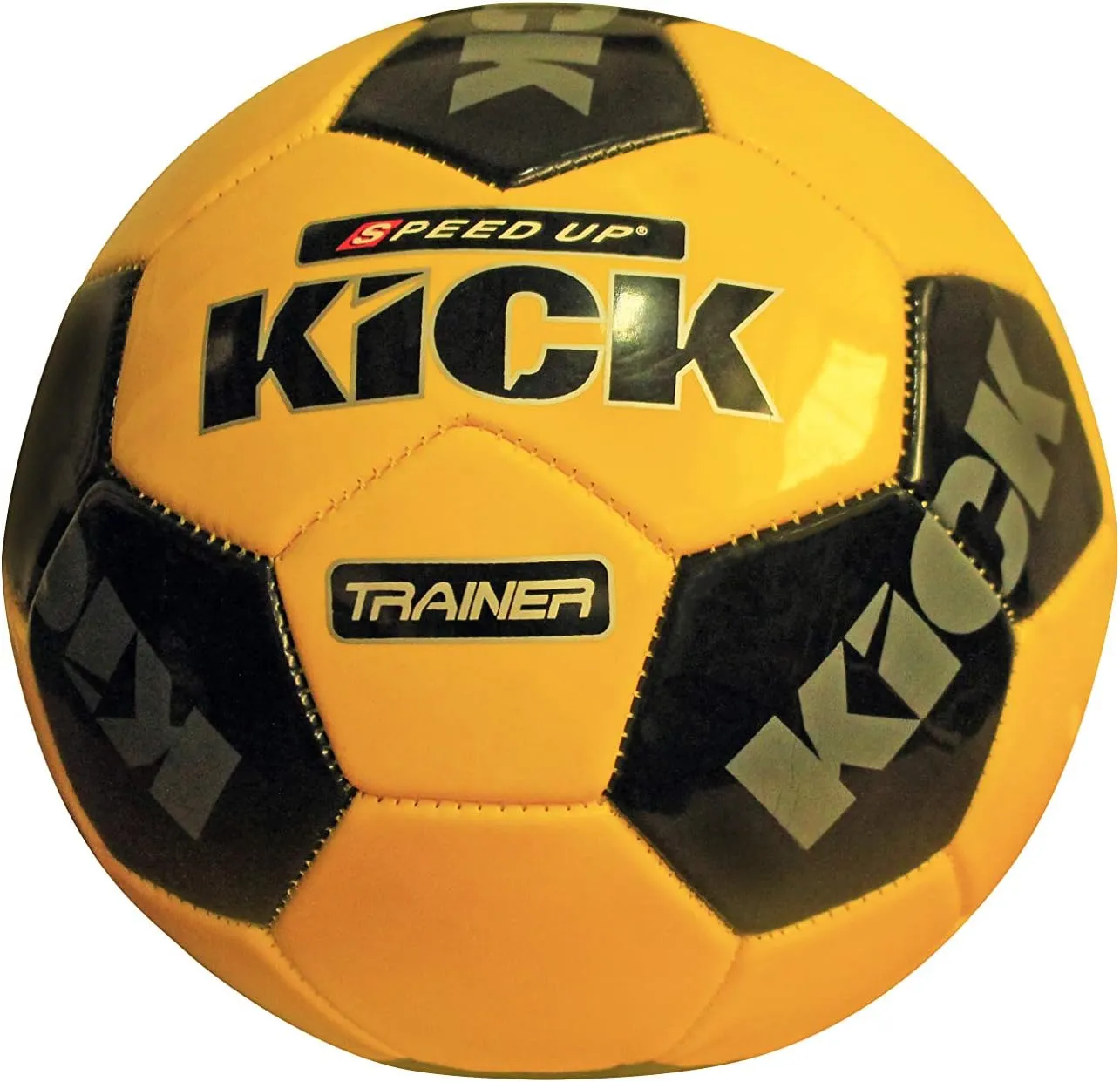 Amber Fight Gear Soccer Football Kick Throw Solo Trainer Practice Training Aide with Adjustable Waist Belt - Fits Ball Size 3, 4, and 5