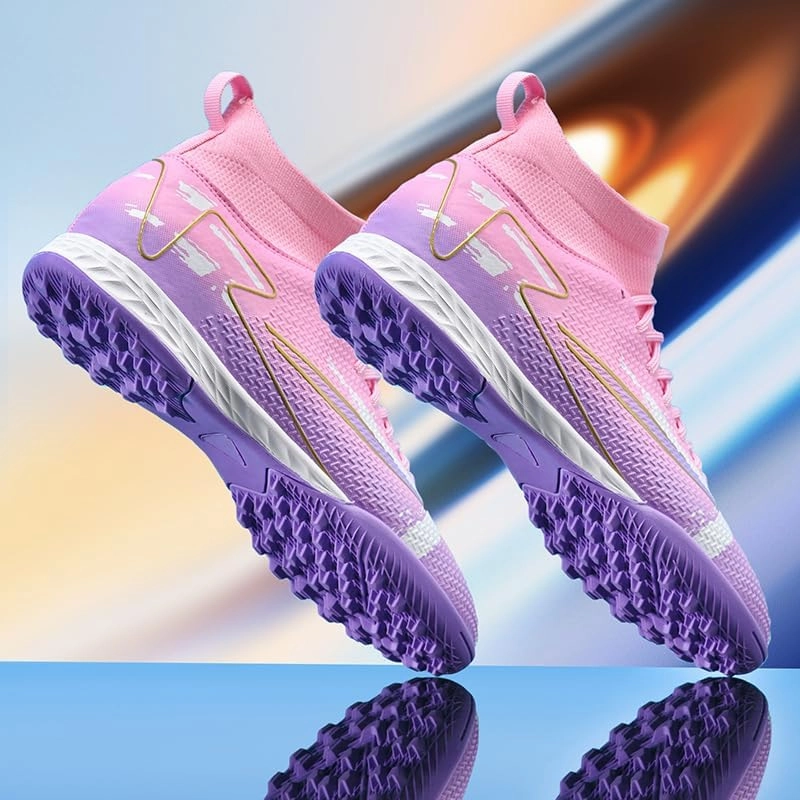 AMZ BSHIDA Indoor Soccer Shoes for Mens Youth Athletic Football Soccer Turf Cleats