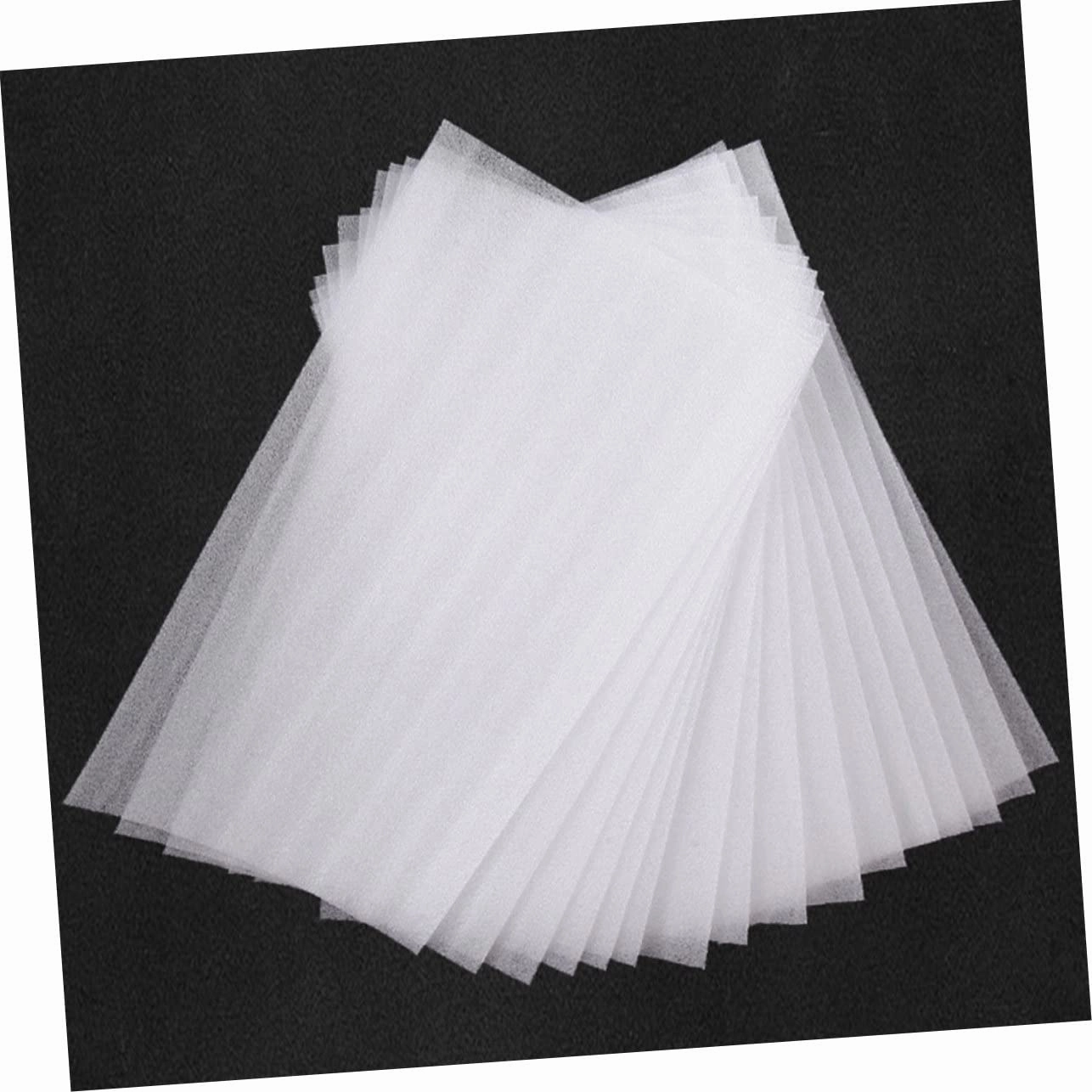 Angoily 250 Sheets Pearl Cotton Highlighter Hair Dyeing Separating Paper Professional Hair Dye Board Coloring Hairdressing Supplies Barber Supply Salon Supply Balance Board Foam Major