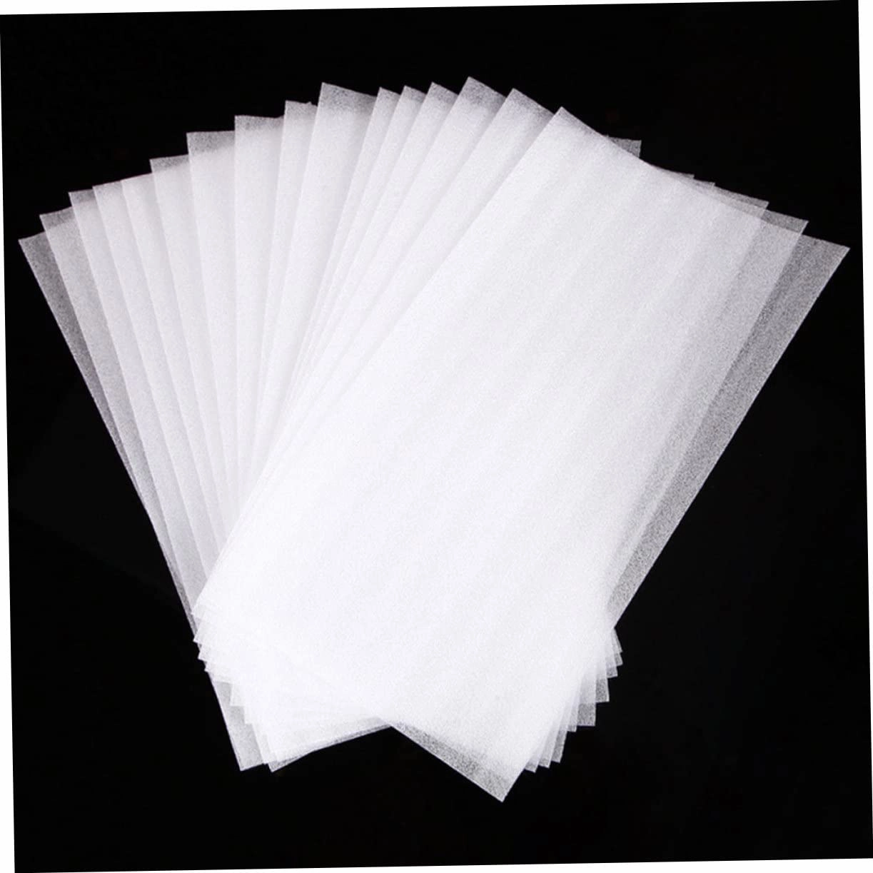 Angoily 250 Sheets Pearl Cotton Highlighter Hair Dyeing Separating Paper Professional Hair Dye Board Coloring Hairdressing Supplies Barber Supply Salon Supply Balance Board Foam Major